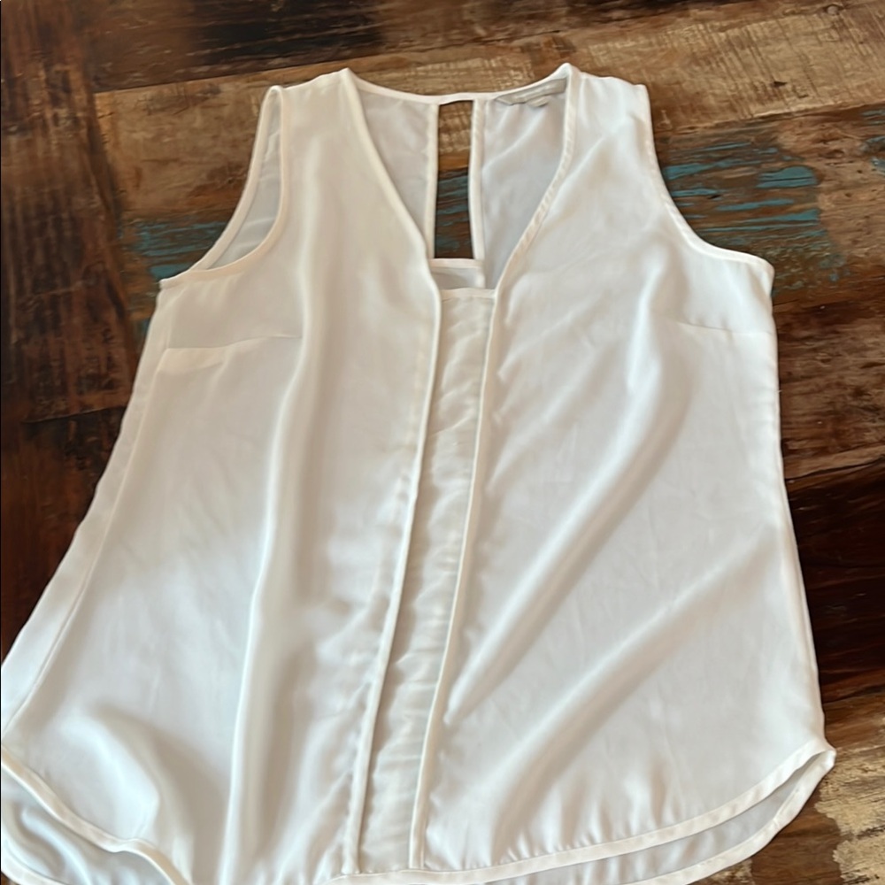 Banana Republic White Blouse Top